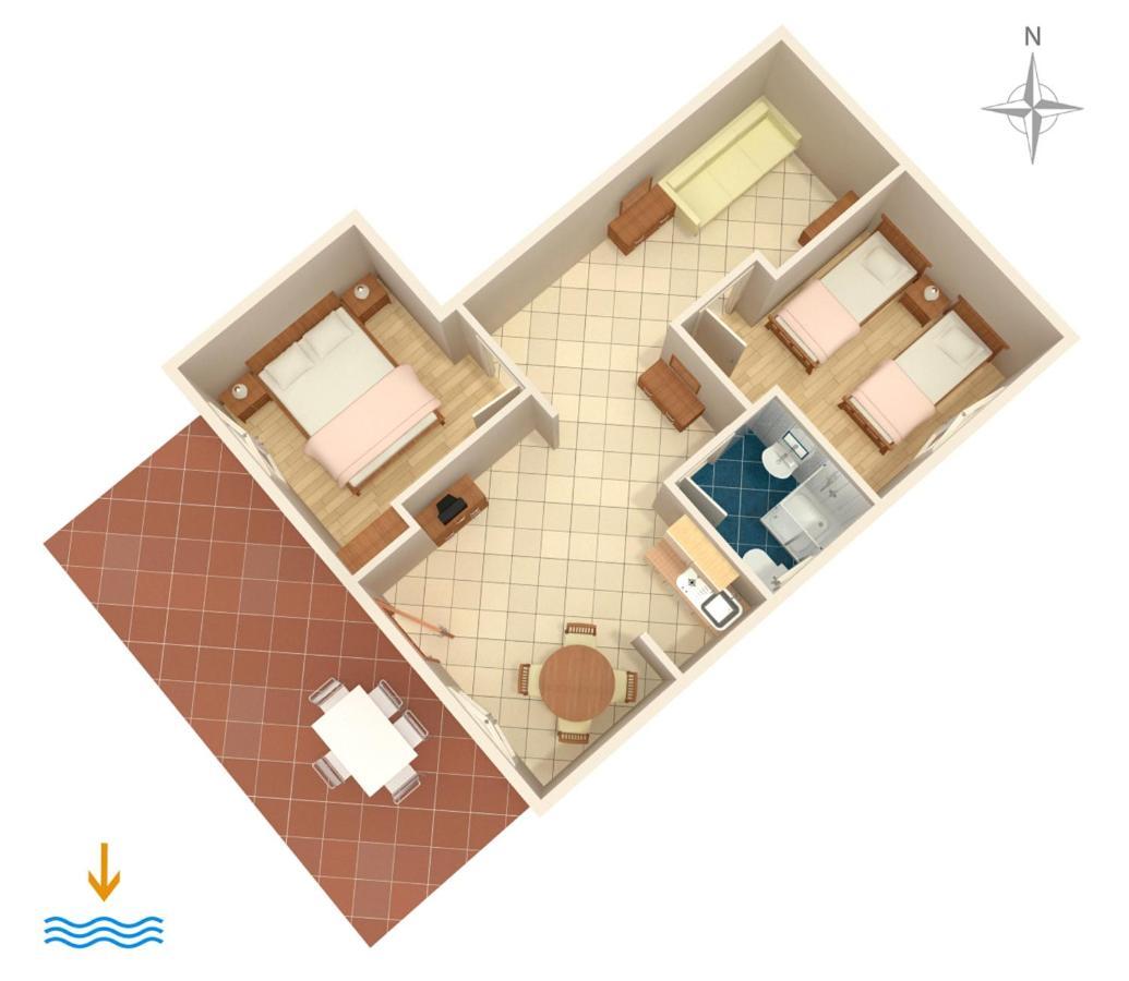 Apartments With A Parking Space Novi Vinodolski - 5600 Екстер'єр фото
