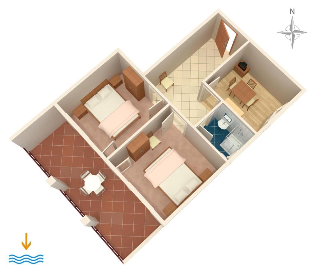 Apartments With A Parking Space Novi Vinodolski - 5600 Екстер'єр фото